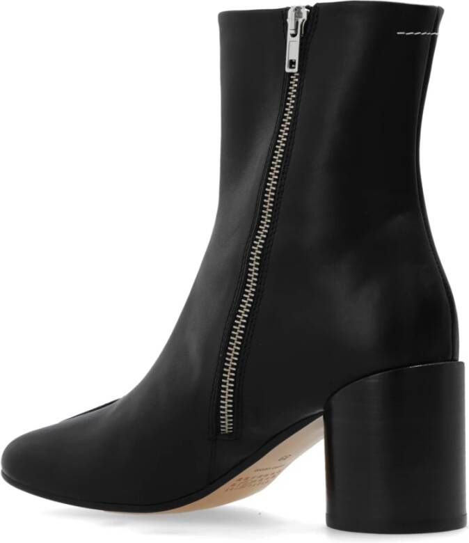 MM6 Maison Margiela Enkellaarzen met hak Black Dames