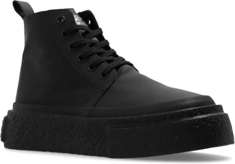 MM6 Maison Margiela Enkellaarzen op platform Black Heren