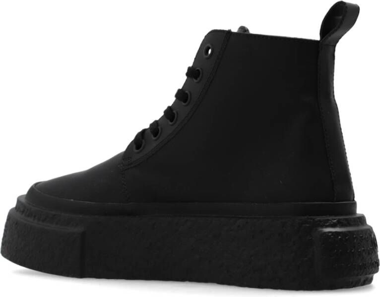 MM6 Maison Margiela Enkellaarzen op platform Black Heren