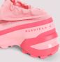 MM6 Maison Margiela Flamingo Pink Cross Low Sneakers Pink Dames - Thumbnail 7