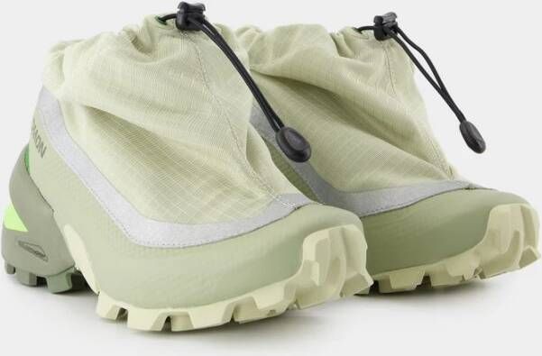 MM6 Maison Margiela Groene Lage Sneakers Synthetische Stijl Green Dames