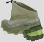 MM6 Maison Margiela Lage Cross Synthetische Stof Sneaker Green Dames - Thumbnail 2