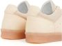 MM6 Maison Margiela Lage-Top Leren Sneakers Beige Suède Beige Heren - Thumbnail 2