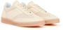 MM6 Maison Margiela Lage-Top Leren Sneakers Beige Suède Beige Heren - Thumbnail 3