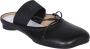 MM6 Maison Margiela Nappa Leren Strik Detail Platte Schoenen Black Dames - Thumbnail 10