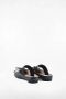 MM6 Maison Margiela Nappa Leren Strik Detail Platte Schoenen Black Dames - Thumbnail 12