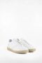 MM6 Maison Margiela Leren Sneakers met Rubberen Zool White Heren - Thumbnail 2