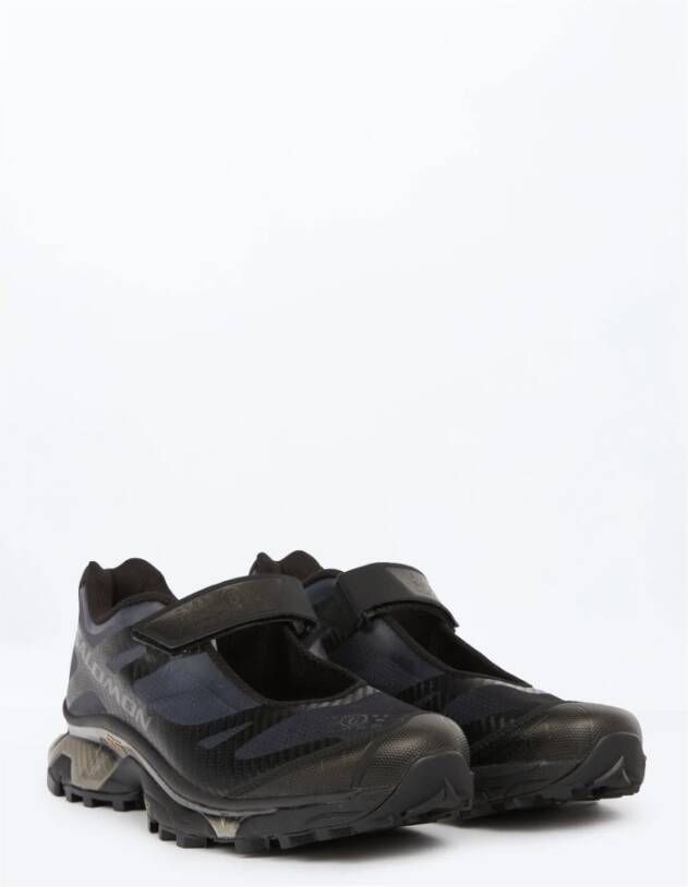 MM6 Maison Margiela Mary J Sneakers met Touch-Fastening Band Black Heren