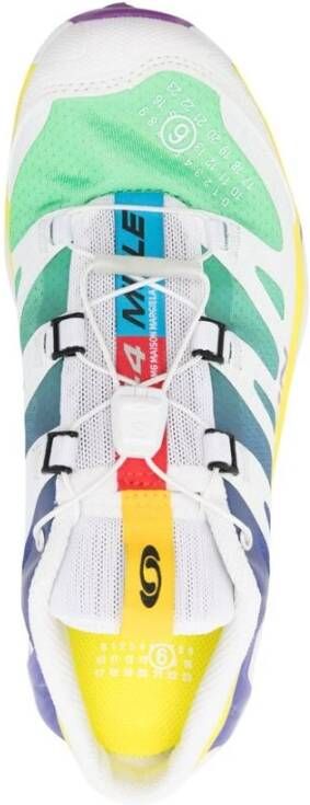 MM6 Maison Margiela Multikleur Logo Print Sneakers Multicolor Dames