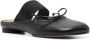 MM6 Maison Margiela Nappa Leren Strik Detail Platte Schoenen Black Dames - Thumbnail 6