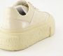 MM6 Maison Margiela Platform sneakers beige leer ronde neus Beige Dames - Thumbnail 4