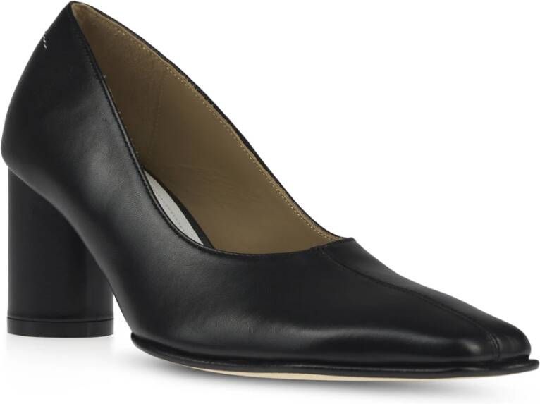 MM6 Maison Margiela Platte schoenen voor vrouwen Black Dames