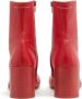 MM6 Maison Margiela Rode Laarzen voor Stijlvolle Look Red Dames - Thumbnail 2