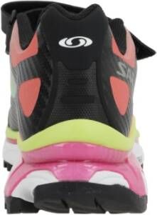 MM6 Maison Margiela Rode Mesh Mary-Jane Sneakers Multicolor Dames