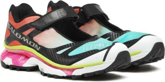 MM6 Maison Margiela Rode Mesh Mary-Jane Sneakers Multicolor Dames