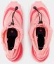 MM6 Maison Margiela Roze Lage Sneakers Synthetisch Materiaal Pink Dames - Thumbnail 4