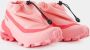 MM6 Maison Margiela Roze Lage Sneakers Synthetisch Materiaal Pink Heren - Thumbnail 2