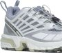 MM6 Maison Margiela Zilveren Synthetische Sneakers Ronde Neus Gray Heren - Thumbnail 4