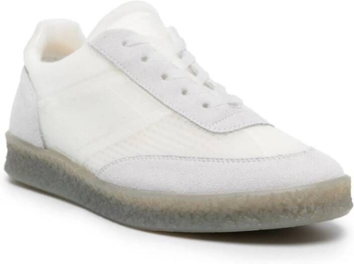 MM6 Maison Margiela Sneakers met mesh-panelen White Heren