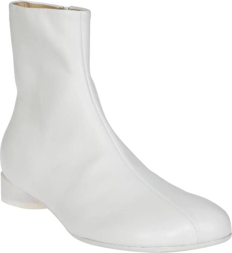 MM6 Maison Margiela Stijlvolle Enkellaars White Dames