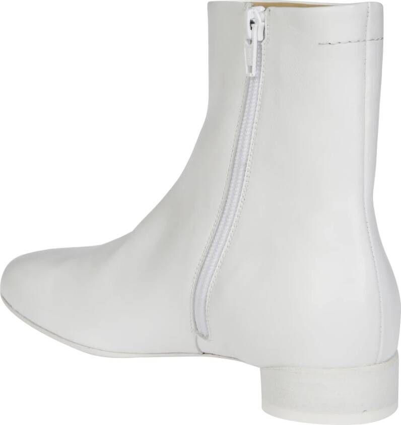 MM6 Maison Margiela Stijlvolle Enkellaars White Dames