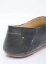 MM6 Maison Margiela Verf Spatler Leren Pantoffels Black Dames - Thumbnail 5