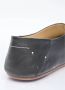 MM6 Maison Margiela Verfspat Leren Pantoffels Black Heren - Thumbnail 5