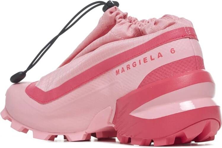 MM6 Maison Margiela Witte wol en kasjmier sneakers Pink Dames