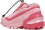 MM6 Maison Margiela Flamingo Pink Cross Low Sneakers Pink Dames - Thumbnail 3