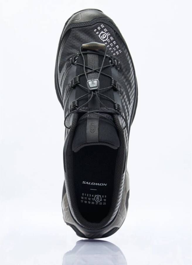 MM6 Maison Margiela Xt-4 Mule Sneakers met Logo Print Black Dames