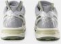 MM6 Maison Margiela Zilveren Synthetische Sneakers Ronde Neus Gray Heren - Thumbnail 7