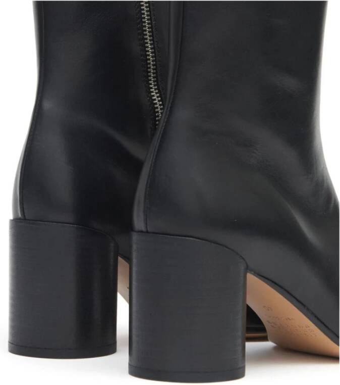 MM6 Maison Margiela Zwarte Enkellaars Black Dames