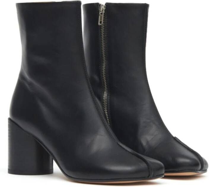 MM6 Maison Margiela Zwarte Enkellaars Black Dames