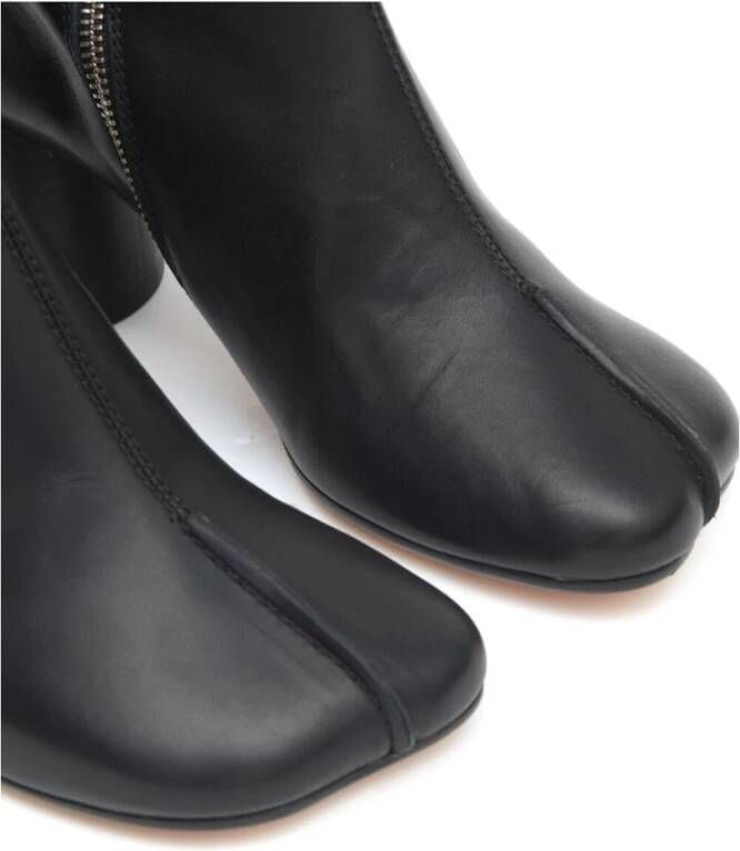 MM6 Maison Margiela Zwarte Enkellaars Black Dames