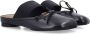 MM6 Maison Margiela Zwarte Gesloten Mule Ballerina Schoenen Black Dames - Thumbnail 2