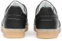 MM6 Maison Margiela Zwarte Korrelige Leren Panel Sneakers Black Heren - Thumbnail 6