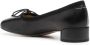 MM6 Maison Margiela Zwarte Leren Ballerina Sandalen Black Dames - Thumbnail 3