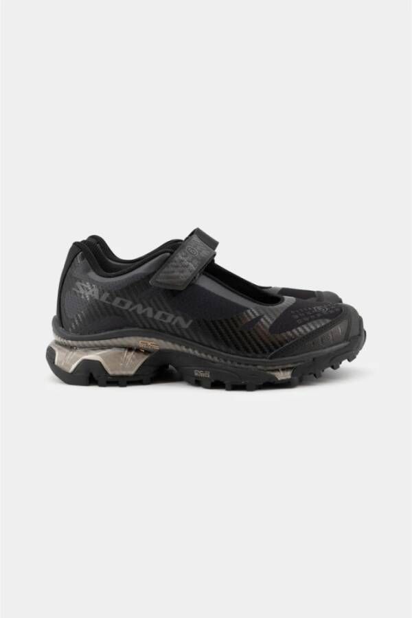 MM6 Maison Margiela Zwarte Mary J Sneakers met Gesp Black Dames