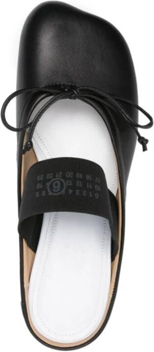 MM6 Maison Margiela Zwarte Sandalen voor Vrouwen Black Dames