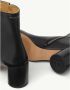 MM6 Maison Margiela Zwarte Stitch-out Enkellaarzen Black Dames - Thumbnail 3