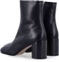 MM6 Maison Margiela Zwarte Tabi Enkellaarzen met Rits Black Dames - Thumbnail 4