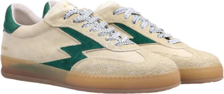 MOA Master OF Arts Beige Sneakers met Gedrukt M-logo Multicolor Heren