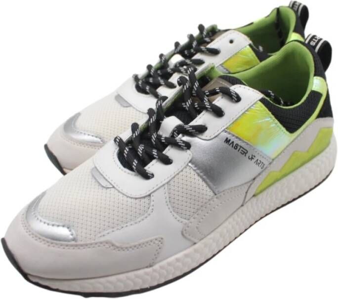 MOA Master OF Arts Futura Wit Zilver Geel Fluorescerende Sneakers Multicolor Heren