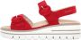 Mobils Stijlvolle Sandalen met Plateauhak Red Dames - Thumbnail 2