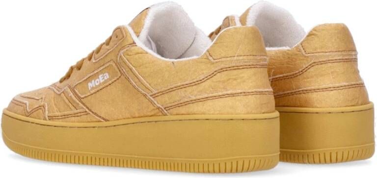 MoEa Ananas Lage Sneaker Beige Heren