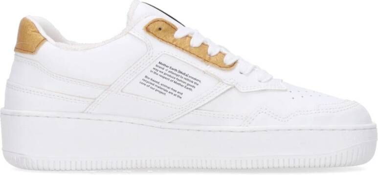 MoEa Ananas Lage Sneaker Bestendig Ademend White Heren