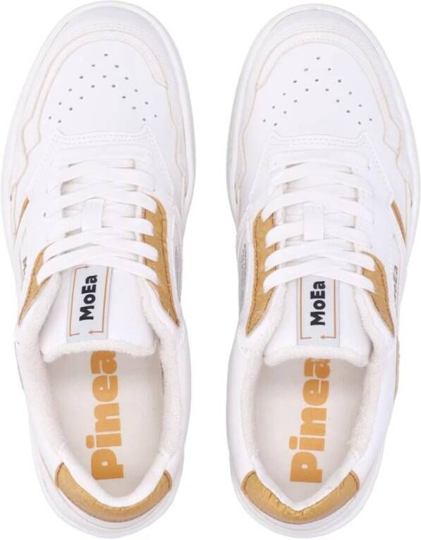 MoEa Ananas Lage Sneaker Bestendig Ademend White Heren