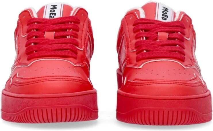 MoEa Appel Rode Sneakers Red Heren