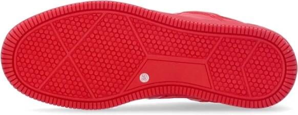 MoEa Appel Rode Sneakers Red Heren