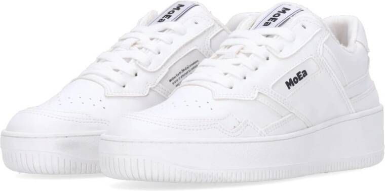 MoEa Eco Druif Lage Sneaker White Heren